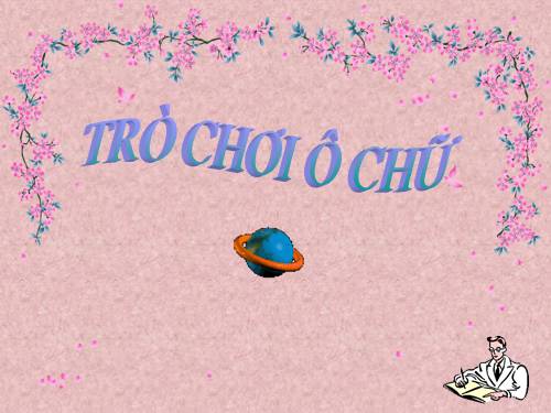 Trò Chơi Ô Chữ