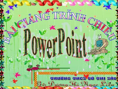 Hướng dẫn PowerPoint đơn giản