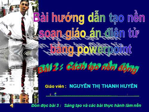 cách tạo giáo án điện tử