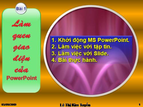 MS PowerPoint- Thiết kế giáo án điện tử