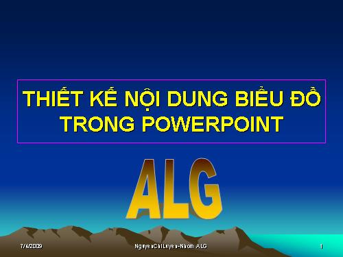 Chèn và sử lý biểu đồ trong Powerpoint