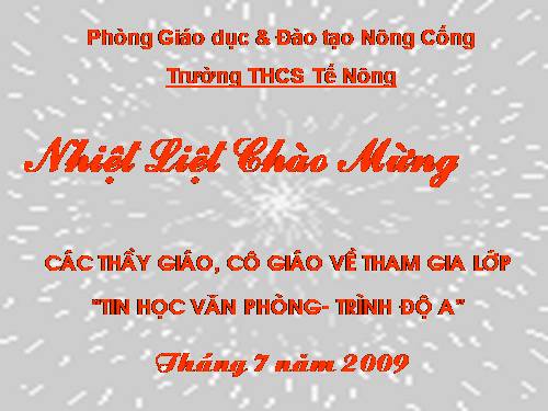 Chương trình học tin học