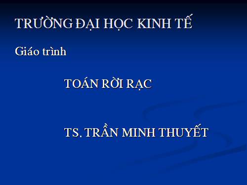 toan roi rac