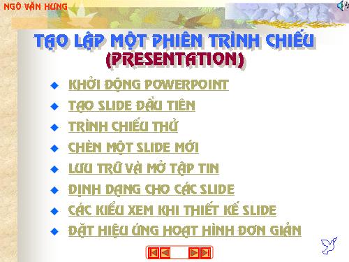 Bộ GT PowerPoint 2003 - BDGV
