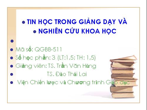 Bài giảng Powerpoint 2003