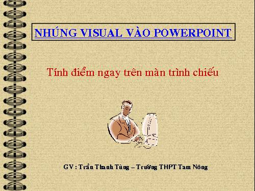 Nhung Visual vao PowerPoint