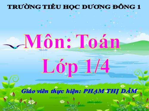 Phép cộng trong phạm vi 5