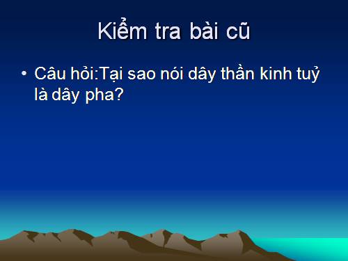 Bài 46. Trụ não. Tiểu não. Não trung gian