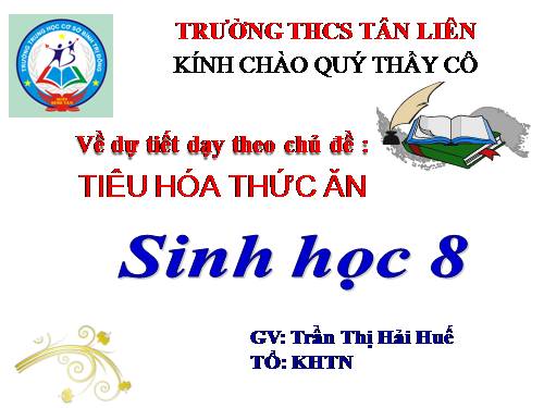 Bài 25. Tiêu hóa ở khoang miệng