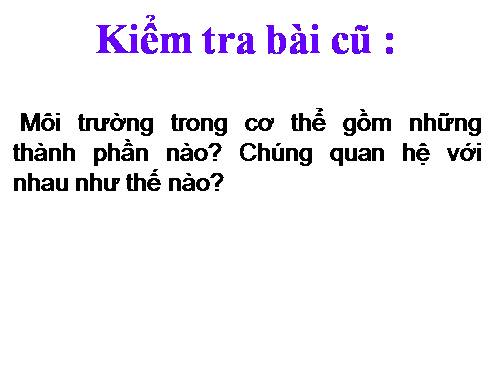 Bài 16. Tuần hoàn máu và lưu thông bạch huyết