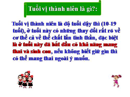Bài 63. Cơ sở khoa học của các biện pháp tránh thai