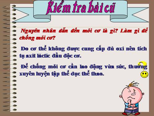 Bài 11. Tiến hóa của hệ vận động. Vệ sinh hệ vận động