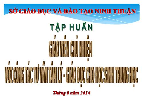 Tài liệu tập huấn tư vấn hôc đường