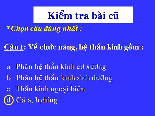 Bài 55. Giới thiệu chung hệ nội tiết