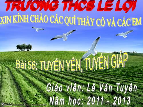 Bài 56. Tuyến yên, tuyến giáp
