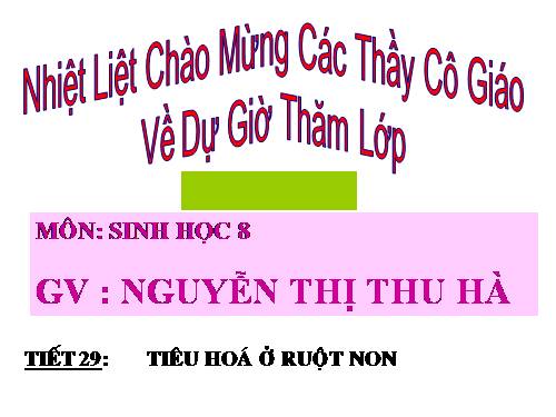 Bài 31. Trao đổi chất