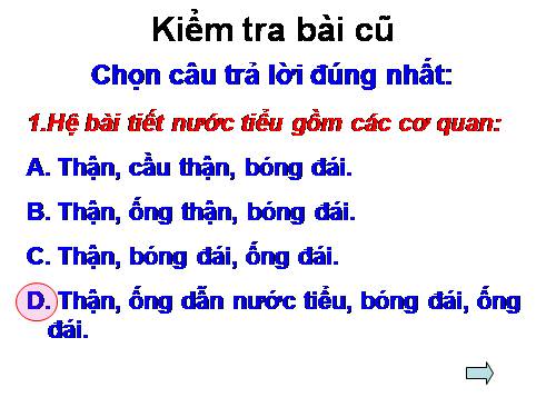 Bài 39. Bài tiết nước tiểu