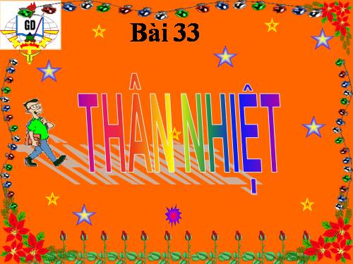 Bài 33. Thân nhiệt