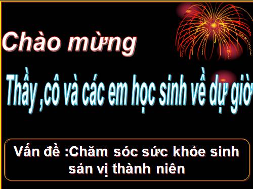 Chuyên đề SK Vị Thành Niên