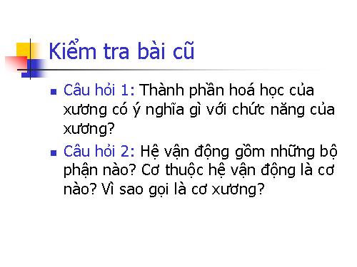 Bài 9. Cấu tạo và tính chất của cơ