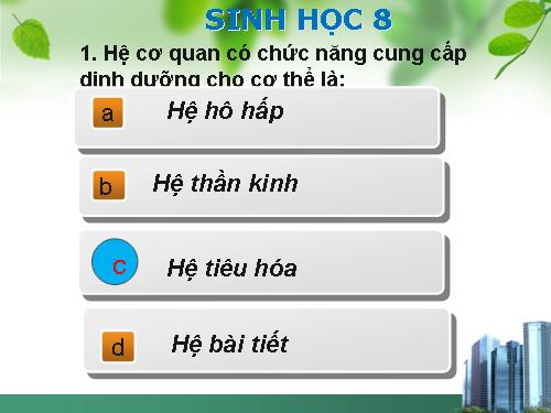 ngoại khóa sinh 8