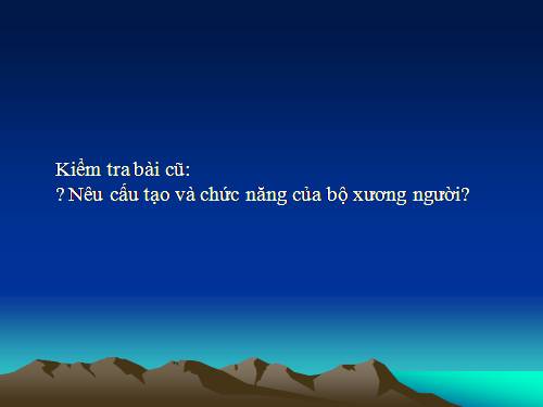 Bài 8. Cấu tạo và tính chất của xương