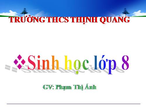 Bài 13. Máu và môi trường trong cơ thể