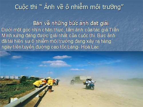 ô nhiem moi trương