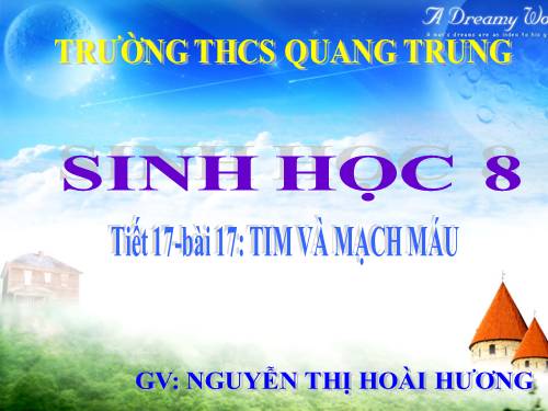 Bài 17. Tim và mạch máu