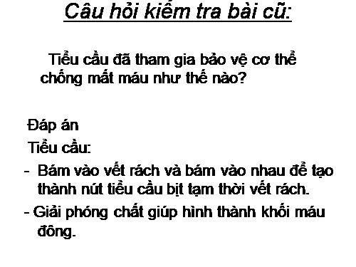 Bài 16. Tuần hoàn máu và lưu thông bạch huyết