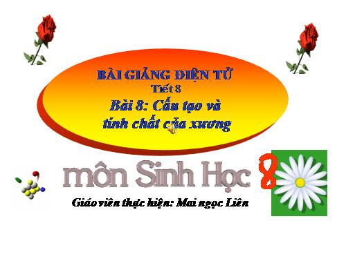 Bài 8. Cấu tạo và tính chất của xương