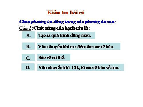 Bài 15. Đông máu và nguyên tắc truyền máu