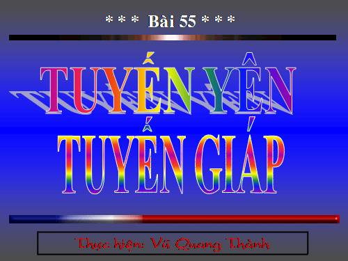 Bài 56. Tuyến yên, tuyến giáp