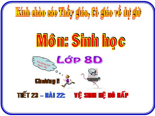 Bài 22. Vệ sinh hô hấp