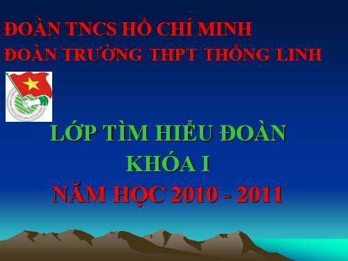 GD CD: STGT TL lớp tìm hiểu về Đoàn TNCSHCM