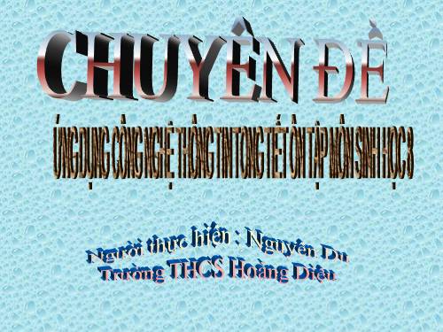 Bài 35. Ôn tập học kì I