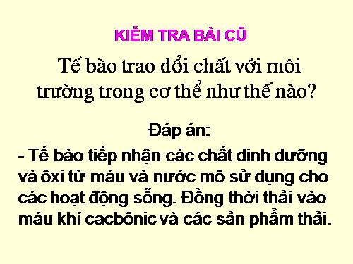 Bài 32. Chuyển hóa