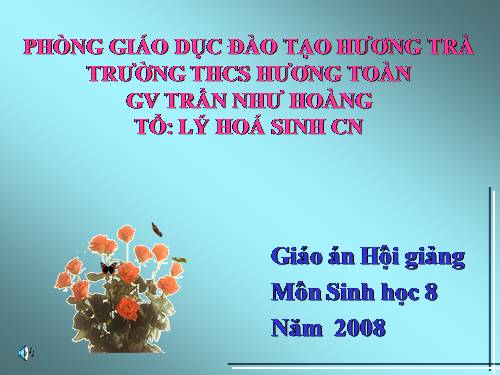 Bài 29. Hấp thụ chất dinh dưỡng và thải phân