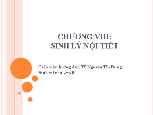 Bài 58. Tuyến sinh dục