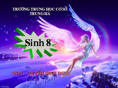 Bài 58. Tuyến sinh dục