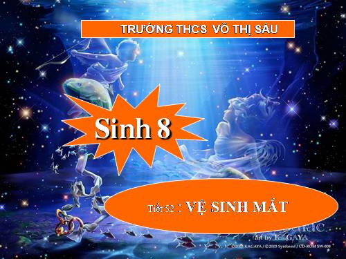 Bài 50 Vệ sinh mắt