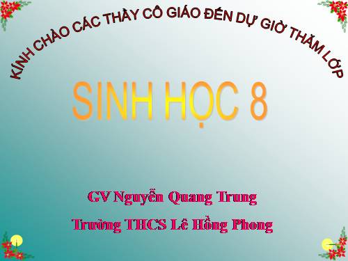 Bài 31. Trao đổi chất