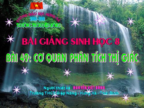 Bài 49. Cơ quan phân tích thị giác