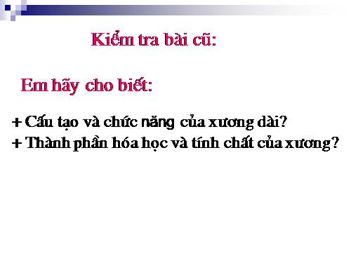 Bài 9. Cấu tạo và tính chất của cơ