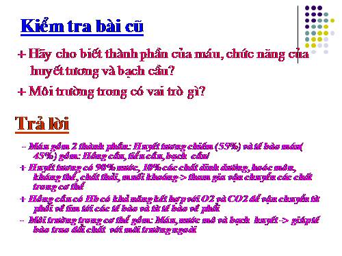 Bài 14. Bạch cầu- Miễn dịch