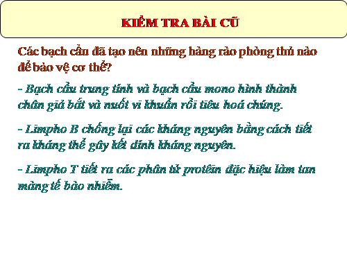 Bài 15. Đông máu và nguyên tắc truyền máu