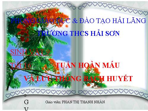 Bài 16. Tuần hoàn máu và lưu thông bạch huyết