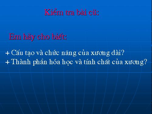 Bài 9. Cấu tạo và tính chất của cơ