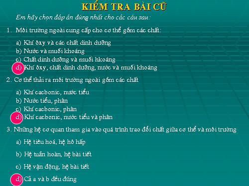 Bài 38. Bài tiết và cấu tạo hệ bài tiết nước tiểu