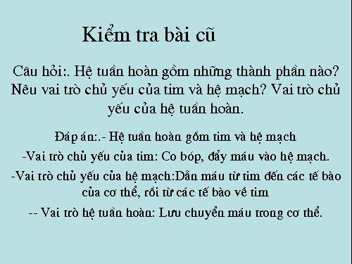 Bài 17. Tim và mạch máu